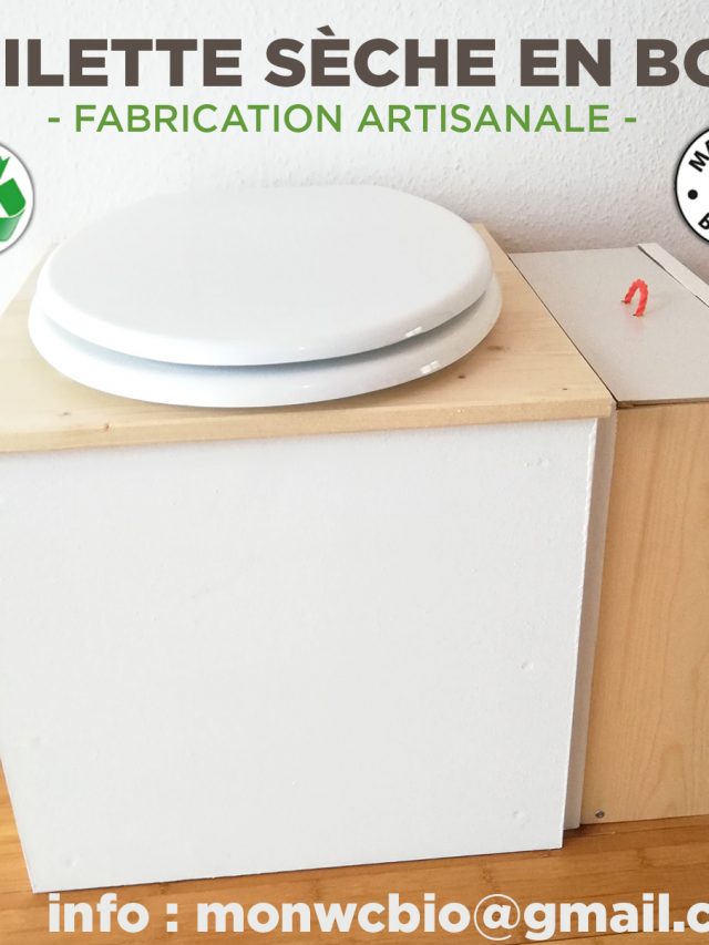Toilette sèche en bois made in Belgium – Ecologique, économique.