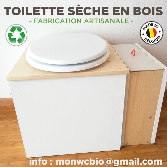 Toilette sèche en bois made in Belgium – Ecologique, économique.